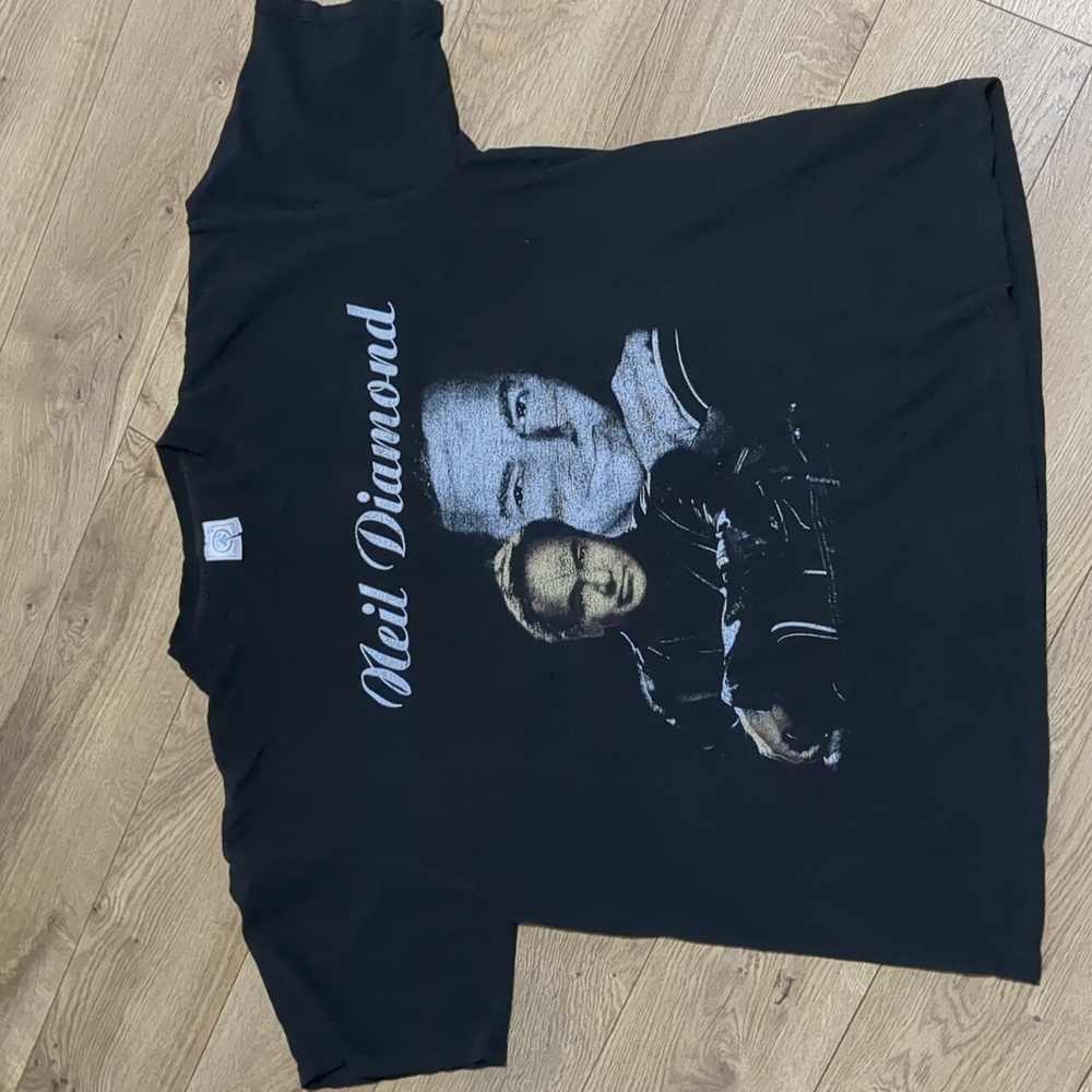 Vintage 2001 -2002 Neil Diamond Tour T-Shirt Size XL